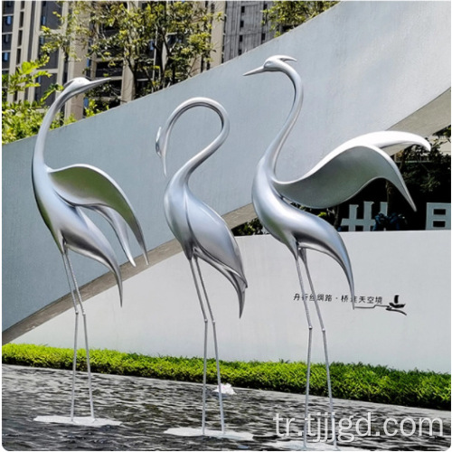 Açık hava simülasyonu hayvan heykeli